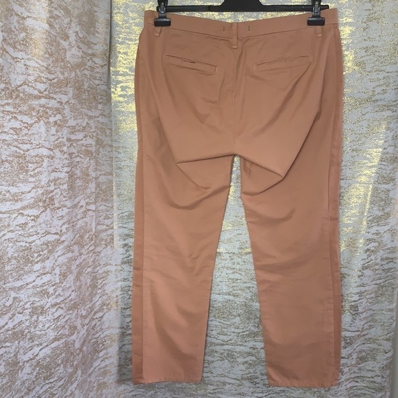 J Brand Avery 100% cotton Cropped Tuxedo Striped pants Size 30 - Picture 6 of 13